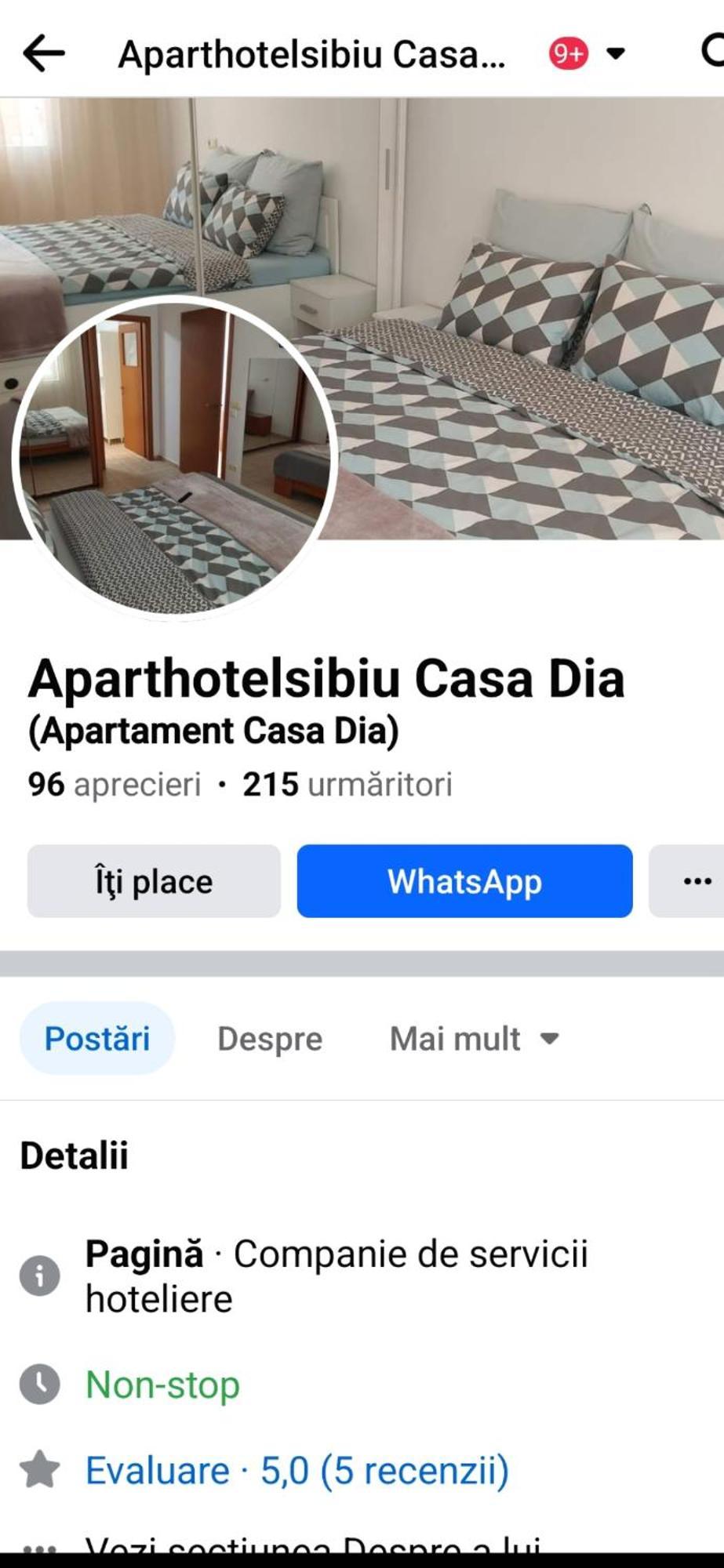 Apartament Casa Dia 1 Sibiu Exteriér fotografie